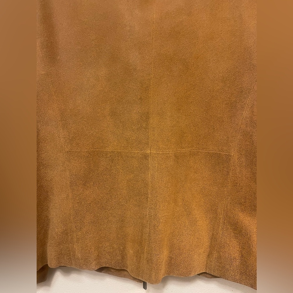 Adler Collection Vintage Leather Coat with Fur Collar Size M  Pre-Loved - Picture 12 of 12